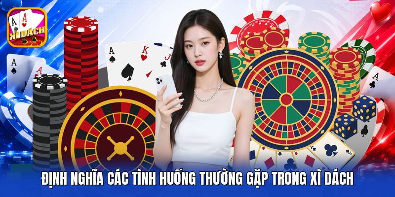 Định nghĩa các tình huống thường gặp trong xì dách