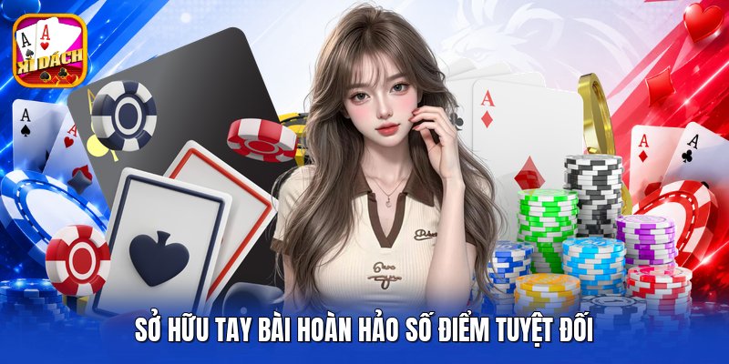 Sở hữu tay bài hoàn hảo số điểm tuyệt đối