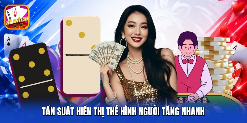 Tần suất hiển thị thẻ hình người tăng nhanh