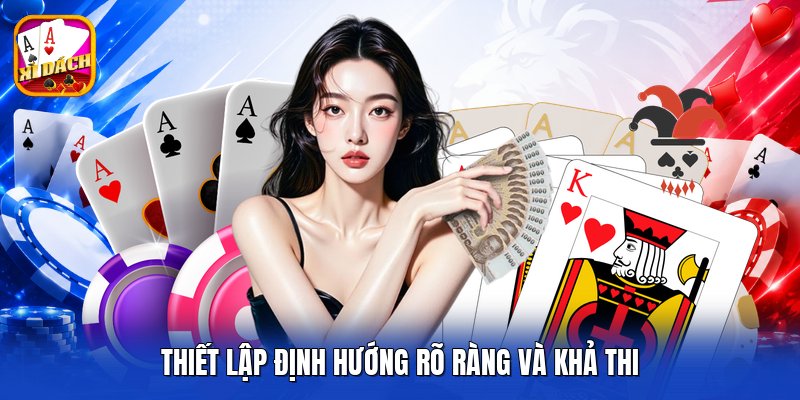 Thiết lập định hướng rõ ràng và khả thi